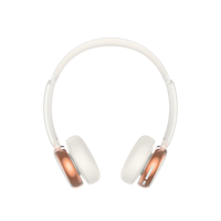 Casque de jeu dynamique supra-auriculaire WATA avec microphone, sans fil, étanche IPX4, batterie 25h, certifié ROHS, sans réduction de bruit