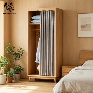 Armario corredizo ecológico personalizado de madera para dormitorio, el mejor precio, MOQ bajo, muebles a medida - Product Image 5