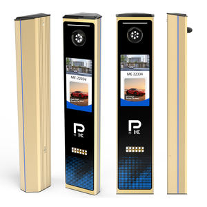 Système de contrôle d'accès pour parking avec barrière dorée, équipement intelligent et automatique de détection de véhicules pour parking - Product Image 1