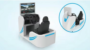 Simulateur de conduite automobile pour école de conduite de bus, équipement pour débutants, intérieur, métal, garantie 1 an, anglais - Product Image 6