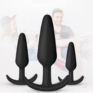 Small <b>Silicone</b> <b>Waterproof</b> Eco-Friendly Anal Plug Set Butt Plugs Anal Dildo Sex Toy Men/Woman Beginner Erotic Intimate Adult Toys - Product Image 6