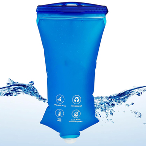 2L TPU/PEVA contenitore pieghevole per acqua Sawyer filtro acqua paglia escursioni campeggio pacchetto di idratazione - Product Image 1
