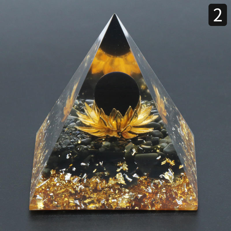 C4 modello di loto ossidiana