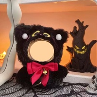 Pour LABUBU V1/V2/V3 Halloween citrouille et chat noir vinyle jouet tenues mignon PVC bricolage jouet pour changement de Costume