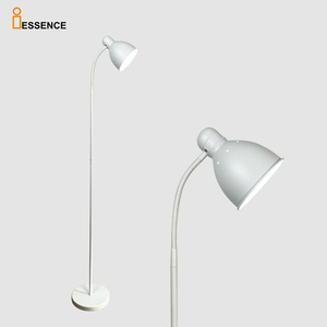 Classic Art Design Indoor <strong>Tall</strong> Floor <strong>Lamp</strong> with Simple Style Standard Iron Gooseneck Office Home Lighting <strong>Stand</strong> with Corner <strong>Stand</strong> - Product Image 1