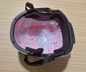 Alzheimer's bệnh nhân photobiomodulation thiết bị hồng ngoại ánh sáng não trị liệu <span class=keywords><strong>LED</strong></span> 1070nm 810nm Mũ bảo hiểm cho trầm cảm & lo âu - Product Image 5