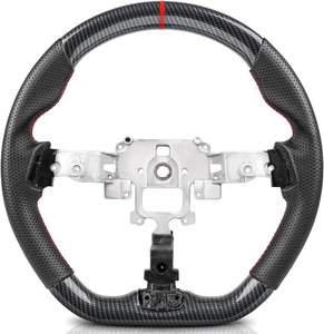 Para <span class=keywords><strong>Mazda</strong></span> CX4 <span class=keywords><strong>CX5</strong></span> CX8 CX30 AXELA CX50 nuevo volante de diseño deportivo de cuero Interior automotriz de fibra de carbono de lujo para coches - Product Image 1