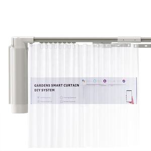 Gardens, superventas, Tuya Smart Life APP Smart Home, juego <span class=keywords><strong>de</strong></span> rieles <span class=keywords><strong>de</strong></span> cortina inteligente <span class=keywords><strong>de</strong></span> 5,2 metros con motor y accesorios - Product Image 2