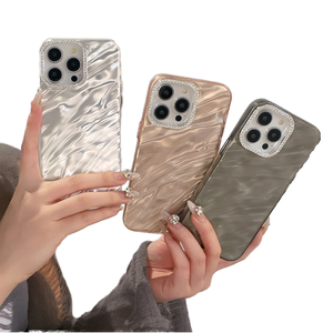 Funda Protectora de Cámara a Prueba de Golpes de TPU con Galvanoplastia de Lujo, Soporte para Teléfono con Enchufe para 17pro Max y iPhone 16 - Product Image 1