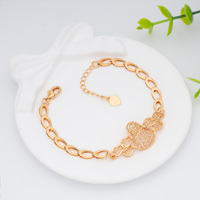 Ensemble de bijoux de mariée islamique plaqué or 14 carats de luxe pour femmes, occasions de fiançailles et de mariage, fabriqué en Chine