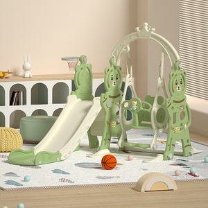 Trẻ Em Phong Cách Mới Sân Chơi Trong Nhà Bé Hot Bán Đa Chức Năng Đồ Chơi Trẻ Em Giá Rẻ Đầy Màu Sắc Nhựa Đu Trượt - Product Image 2
