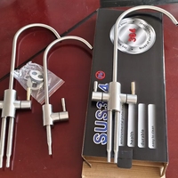 Robinet purificateur d'eau en acier inoxydable SUS304 avec noyau en cuivre antibactérien, qualité supérieure, pour eau potable, fabrication OEM/ODM