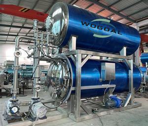 Autoclave rotatif à immersion horizontale à double cuve pour la stérilisation des aliments en conserve - Product Image 5