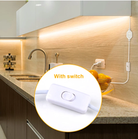 Tira de Luz LED COB de 220V, Alta Luminosidad, Impermeable IP65, Regulable y Cortable para Iluminación de Piscinas/Marina