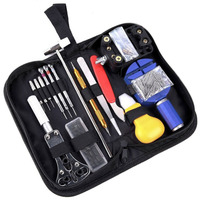 Kit d'outils de réparation de montres, pack de 147 pièces, pour enlever les goupilles de liaison des montres, ouvreur de barre de ressort