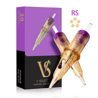 EZ V SELECT RS круглая шдер Универсальная игла для микропигментации кожи головы сертифицированная CE Перманентный макияж картридж иглы для татуировок