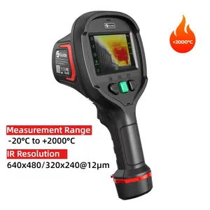 Caméra thermique pour la lutte contre les incendies, résolution 640*480 320*240, caméra thermique avec plage de mesure, PR610 PR410, imagerie thermique - Product Image 4