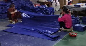 Couverture de camion bâches en PE tissu d'étang à poissons couvertures imperméables bâche en plastique durable en PE à vendre - Product Image 6