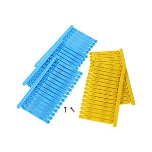 001 ~ 045 चिकन पंख पहचान अंगूठी पक्षी बटेर कबूतर बतख हंस पोल्ट्री फार्म टैग सरौता अंगूठी - Product Image 5