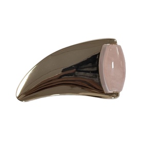 Metal Guasha <b>Jade</b> <b>Roller</b> and Guasha Set for Face Massage Rose quartz Face Gua Sha Set Face <b>Roller</b> - Product Image 1