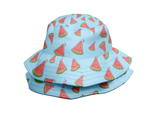 High Quality <b>Reversible</b> All Print Logo Character Style 100% Cotton <b>Bucket</b> <b>Hat</b> for Men Women Custom Design Color 3D Embroidery - Product Image 1
