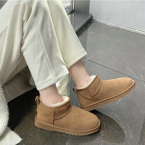 <span class=keywords><strong>Botas</strong></span> Cortas de Invierno para Mujer, Botines con <span class=keywords><strong>Plataforma</strong></span>, Antideslizantes, Forradas de Lana, Cálidas, Impermeables, <span class=keywords><strong>Botas</strong></span> de Nieve Afelpadas - Product Image 6