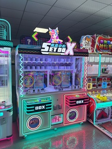 Grue métallique à 2 joueurs Machine de jeu d'arcade Chance Controlled Prize Clip Snacks Cadeaux pour enfants - Product Image 4