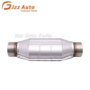 Aksesoris sistem knalpot performa tinggi perisai panas TWC Catalyst keramik tanpa konverter katalis Universal Port O2 - Product Image 3