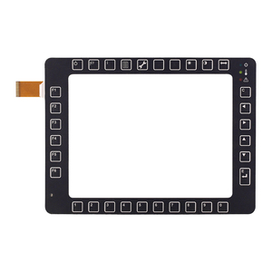 Kim Loại mái vòm liên hệ với màng cao su bàn phím vật nuôi silicon lớp phủ đồ họa cho điều khiển từ xa thiết bị y tế ứng dụng - Product Image 5