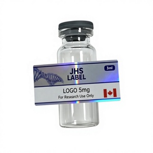 Pegatinas de <span class=keywords><strong>vinilo</strong></span> con logotipo <span class=keywords><strong>autoadhesivo</strong></span> de papel sintético personalizado, impresión impermeable UV en relieve para medicina sanitaria holográfica - Product Image 1