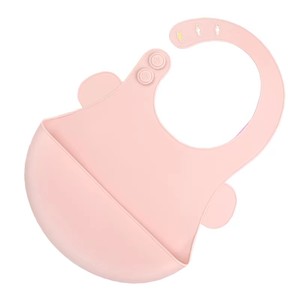 Babero Ajustable para Bebé, Impermeable, Libre de BPA, Personalizado, de Silicona de Grado Alimenticio, Fácil de Limpiar, Diseño Clásico - Product Image 1