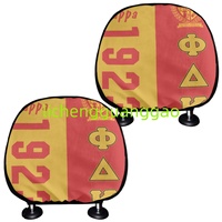 Housses de repose-tête de voiture de qualité supérieure, best-sellers, compatibles avec les housses de repose-tête en tissu doux, ajustement universel