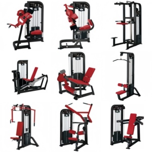 Kommerzielle Fitnessgeräte: Krafttrainingsmaschine mit Pin-Select-System, Dual-Funktion für Hüftabduktoren und -adduktoren aus Stahl - Product Image 6