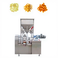 Machine extrudeuse industrielle entièrement automatique en acier inoxydable 304 de grande capacité pour la ligne de production de snacks à base de maïs et de céréales