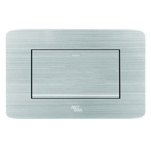 ARTDNA Design simple de la mode environnementale Offre Spéciale UK Standard 10A 2 Gang 1 voie interrupteur entièrement plat avec indicateur LED - Product Image 5