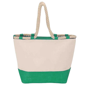 Bolsa de lona en blanco, bolsa de compras personalizada de lona gruesa de algodón, bolsa grande de lona con asa. - Product Image 5