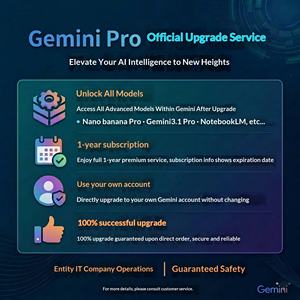 Suscripción Anual a <span class=keywords><strong>Google</strong></span> Gemini 3.1 Pro, Actualización, Descuento para Estudiantes, Educación, Referencia Educativa, Certificación Proxy, Recarga - Product Image 2