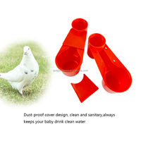Abreuvoir en plastique YCZ pour pigeons, volailles et cailles