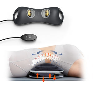 Dispositif de traction dorsale électrique avec civière de taille de thérapie thermique pour la relaxation musculaire soulagement de la douleur de décompression vertébrale - Product Image 3