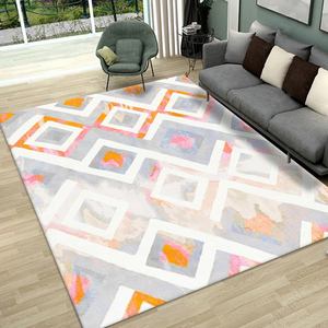 Tapis à poils longs en microfibre, moquette Super doux, confortable et confortable, personnalisé, lavable, pour fenêtre et baie vitrée, salon - Product Image 4