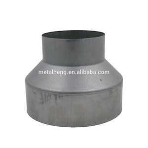 Giá Tốt HVAC Hệ Thống Thông Gió 0.5Mm Độ Dày Ép Ống Ống Giảm Tốc - Product Image 3