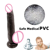 Amazon vente chaude Godes réalistes pour les femmes Énorme gode réaliste Juguetes Anales Adult Sex Toy Sconsolador Anal pour les femmes et les hommes