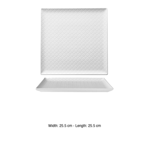Assiette plate Marrakesh 25,5 × 25,5 cm rectangulaire M1934 - Product Image 3
