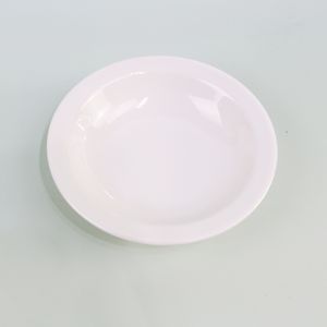 <span class=keywords><strong>Plat</strong></span> à large bord en mélamine en plastique imprimé personnalisé pour les desserts crème glacée céréales autres aliments-lavable au lave-vaisselle de qualité alimentaire - Product Image 4