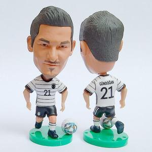 Figurine de football en PVC 2026, statue bobblehead personnalisée faite à la main, artisanat en résine, figurine de joueur de football bobblehead - Product Image 6