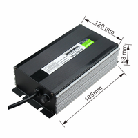 Chargeur de batterie étanche 360W pour vélo électrique, trottinette électrique, véhicule électrique, batterie lithium-acide, planche électrique