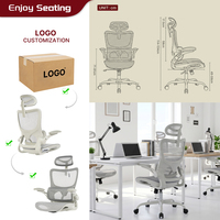Chaises de bureau en maille de qualité supérieure Fauteuil ergonomique Chaise de bureau de direction inclinable pivotante