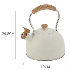 European 2.5L Stainless Steel Whistling <strong>Kettle</strong> Gas Induction Cooker Compatible Universal Tea Coffee Water <strong>Kettle</strong> Blue Green - Product Image 6