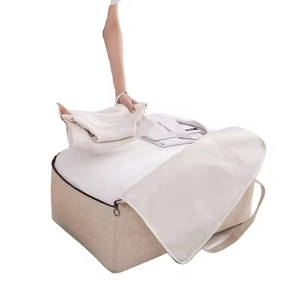 Bolsa de Almacenamiento de Algodón con Logotipo Personalizado al por Mayor, Bolsa de Almacenamiento Plegable para Armario, Bolsa para Mantas para el Hogar o Viajes - Product Image 6