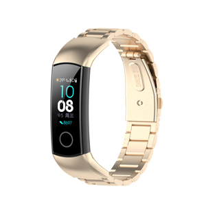 Bracelet de montre en acier inoxydable Eraysun <span class=keywords><strong>Honor</strong></span> <span class=keywords><strong>Band</strong></span> <span class=keywords><strong>3</strong></span> Bracelet en métal pour montre intelligente Huawei - Product Image 6
